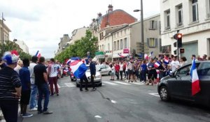 Bar-le-Duc Les Barisiens fêtent la victoire des Bleus