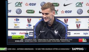 Euro 2016 : Antoine Griezmann "Je suis très heureux d’être le chouchou !" (Vidéo)