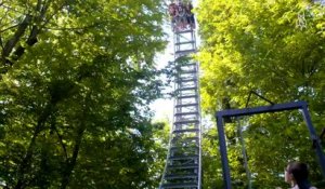 Un parc d'attractions caché dans une forêt près de Trévise (Italie)