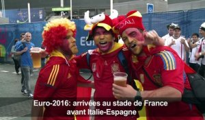 Euro-2016: arrivées au stade de France avant Italie-Espagne