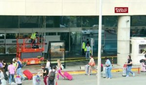 Images (AFP) de l'aéroport international Atatürk d'Istanbul après l'attentat du 28 juin 2016