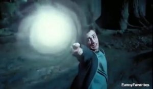 Parodie d'Harry Potter combatant sur la musique de Titanic