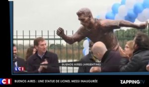 Lionel Messi : Une statue à son effigie inaugurée à Buenos Aires (Vidéo)