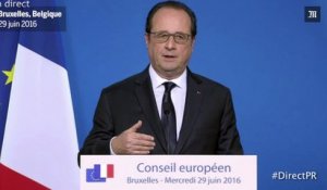Hollande : « Le Brexit, c’est d’abord un problème pour le Royaume-Uni »