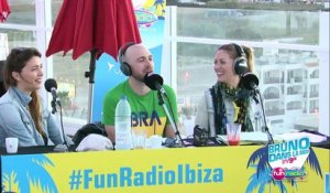 Premier jour à Ibiza pour l'équipe de Bruno dans la Radio (23/06/2016) - Best Of en images