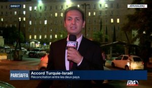Réconciliation entre Israël et la Turquie malgré les réticences israéliennes