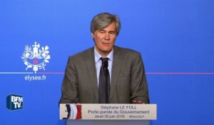 Siège de la CFDT de Bordeaux incendié: Le Foll parle de "violences inacceptables"