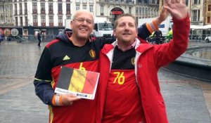 Pays de Galles-Belgique: les supporters belges chantent "Bye bye Gareth Bale"