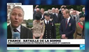 France : Français et Britanniques commémorent le centenaire de la bataille de la Somme