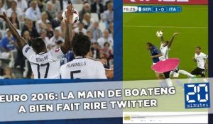 Euro 2016: La main de Boateng a bien fait rire Twitter