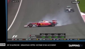 Formule 1 : Sebastian Vettel victime d’un accident pendant le GP d'Autriche (Vidéo)
