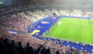 Les supporters de l'Islande lancent leur Clapping impressionnant au Stade de France