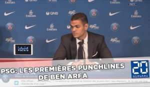 PSG: Le Top 5 des punchlines de Ben Arfa à sa présentation