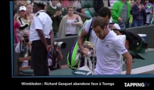 Wimbledon : Richard Gasquet abandonne face à Tsonga