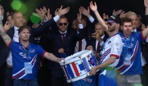 Euro 2016 - Un clapping géant pour les héros islandais