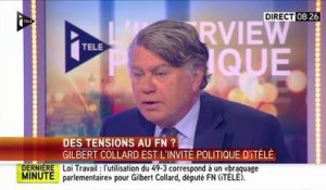 "Etre rigide, est-ce que finalement dans cette époque de grande mollesse, ça serait un défaut ?" Gilbert Collard défend Marion Maréchal- Le Pen