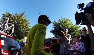 Tour de France 2016 - Greg Van Avermaet savoure sa vie en jaune sur le Tour de France