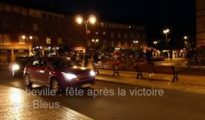 Abbeville : la fête après la victoire de la France