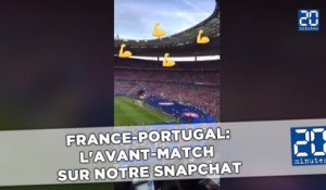 Euro 2016: L'avant-match France-Portugal avec notre story snapchat