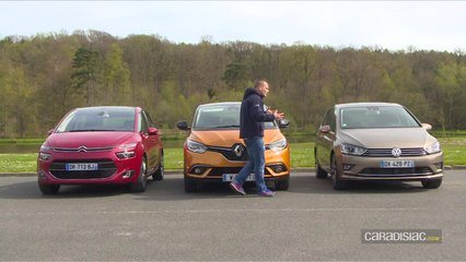 Essai vidéo - Renault Grand Scénic 3 : à l'assaut du C4 Picasso