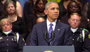 Obama à Dallas : "Nous ne sommes pas aussi divisés qu'il y paraît"