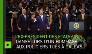 George W. Bush danse au pire moment sans réaliser qu’il suscite un malaise