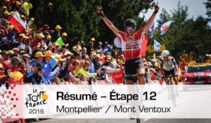Résumé - Étape 12 (Montpellier / Mont Ventoux) - Tour de France 2016
