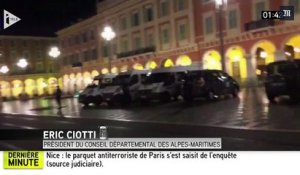 Attaque de Nice : sur les lieux, Eric Ciotti décrit "une scène d'horreur"