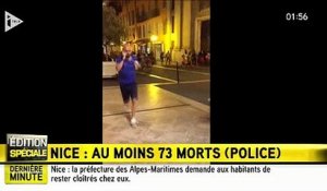 Attentat à Nice: Les images du carnage diffusées sur les réseaux sociaux pendant la nuit