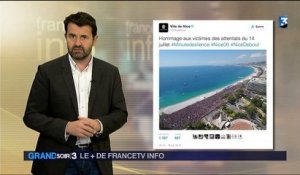 Attentat de Nice : une minute de silence numérique