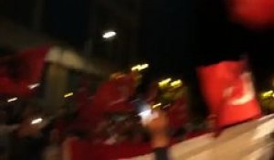 Manifestation à Trône en faveur d'Erdogan