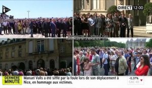 Attentat de Nice : la minute de silence en hommage aux victimes