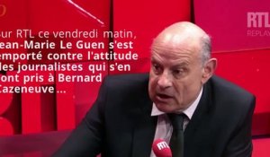 La grosse colère de Jean-Marie Le Guen contre les journalistes