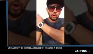 Daesh cible Marseille, un Marseillais répond et menace violemment l’Etat Islamique (Vidéo)