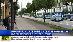 Fusillade à Munich  plusieurs morts, un homme en fuite