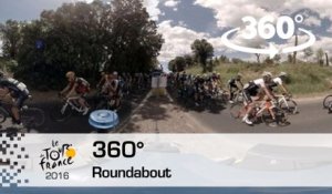 [Video 360°] Roundabout / Rond-point - Tour de France 2016