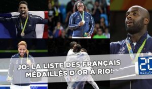 JO: La liste des Français médaillés d'or à Rio!