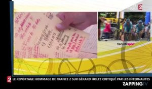 Tour de France 2016 : Gérard Holtz se fait lyncher par les internautes après un hommage de France 2 (Vidéo)