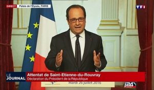 "Cette guerre sera longue", François Hollande