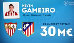 Officiel : Kévin Gameiro signe à l'Atlético Madrid !