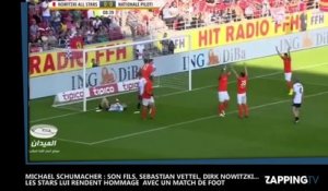 Michael Schumacher : Un match de football avec plusieurs stars pour lui rendre hommage (vidéo)