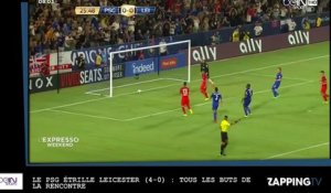 Le PSG étrille Leicester (4-0) : Tous les buts de la rencontre (vidéo)