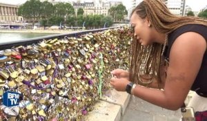 Paris ne s'est pas débarrassé des cadenas d'amour