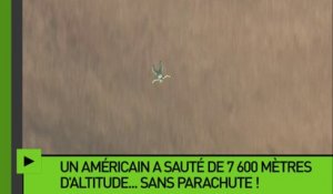 Le premier saut sans parachute réussi de l’histoire