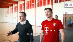 FC Bayern in FIFA 17 : Modélisations de Neuer, Lewandowski, Costa, Coman, and Müller