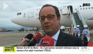 "C'est mon devoir" Après les critiques sur son voyage à Rio, François Hollande se justifie