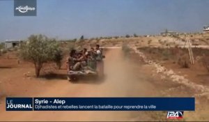 Djihadistes et rebelles lancent la bataille pour reprendre Alep