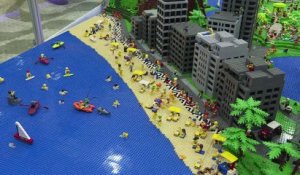 Une maquette de Rio entièrement faite en Lego