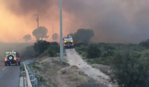 Incendie dans les Bouches-du-Rhône: le feu ravage 3300 hectares de garrigue