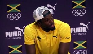 Un journaliste fait un rap pour Usain Bolt